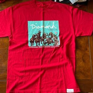 Diamond supply co tee size L